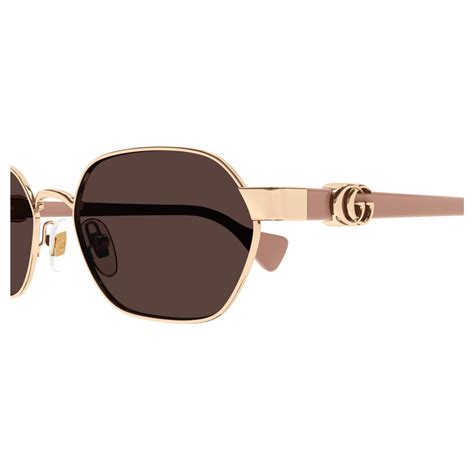 gucci 1593|Gucci GG1593S 003 Sunglasses Gold .